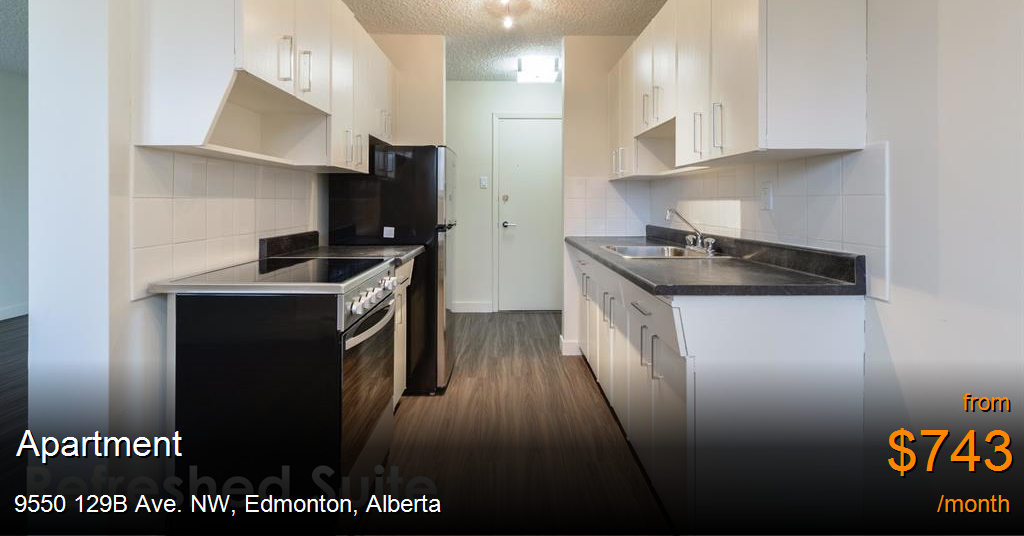 9550 129b ave. nw, edmonton Apartment for Rent