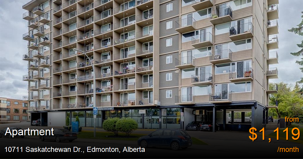 10711 Saskatchewan Dr., Edmonton Apartment for Rent