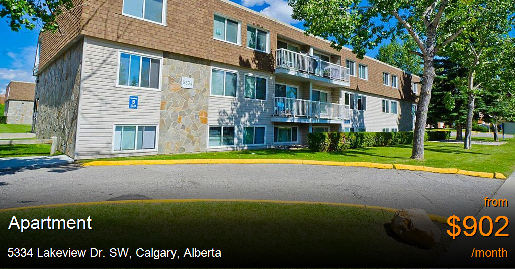 5334 Lakeview Dr. SW, Calgary Apartment for Rent