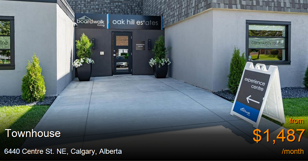 6440 Centre St. NE, Calgary Townhouse for Rent