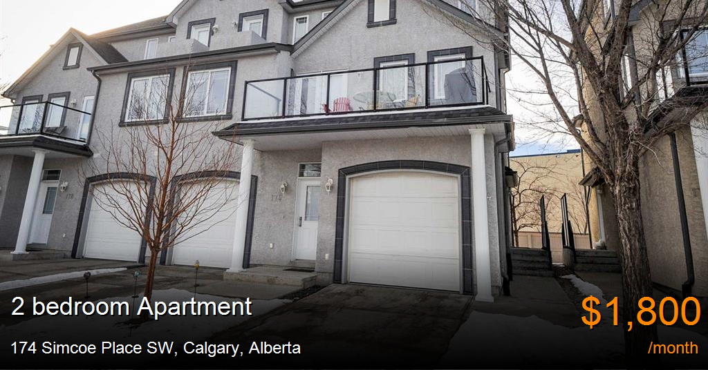 174 simcoe place sw, calgary Apartment for Rent