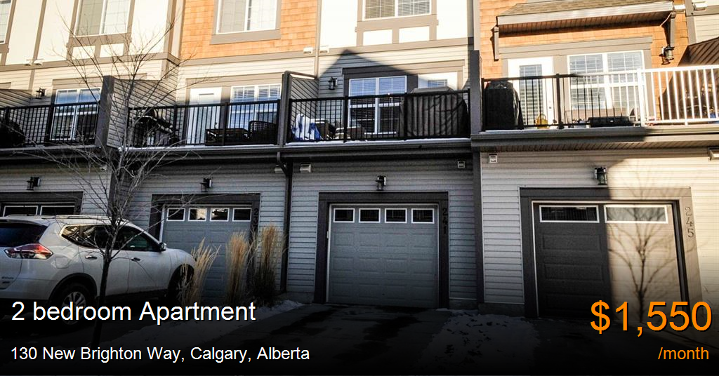 130 new brighton way, calgary Apartment for Rent