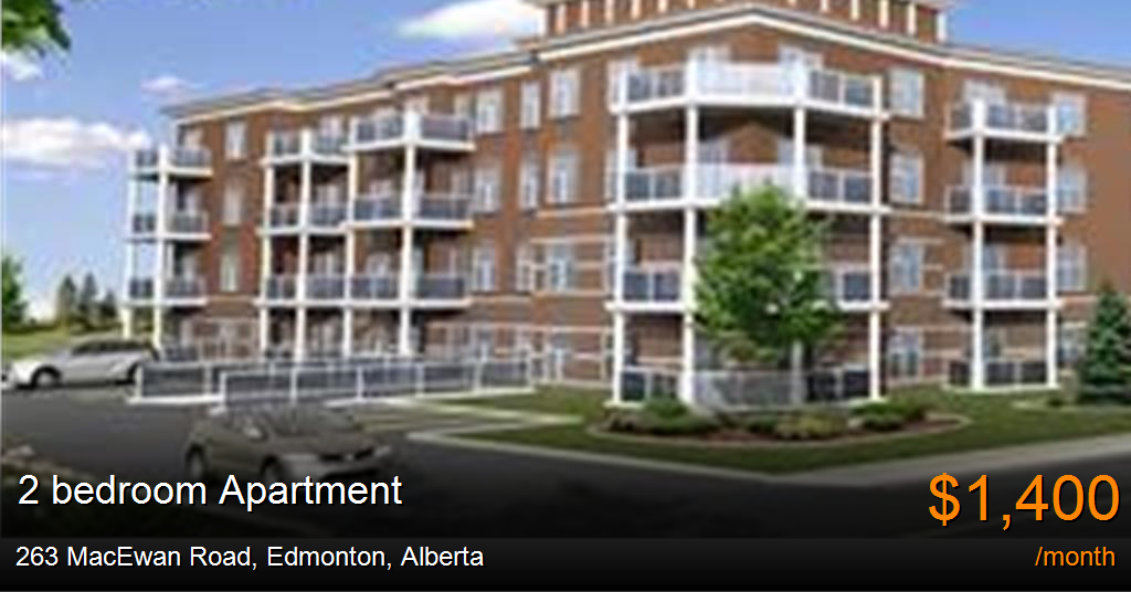 263 macewan road, edmonton Apartment for Rent