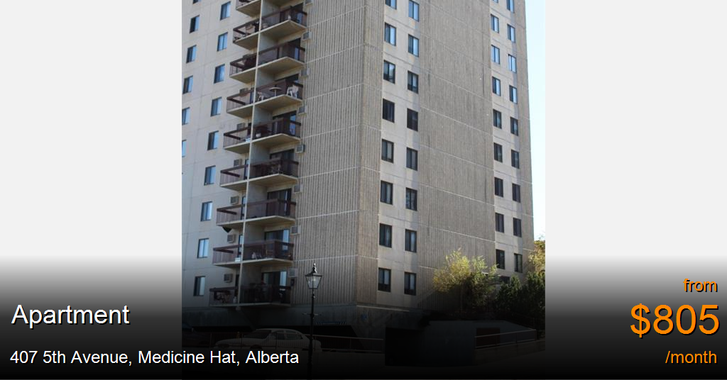 407 5th avenue, medicine hat Apartment for Rent