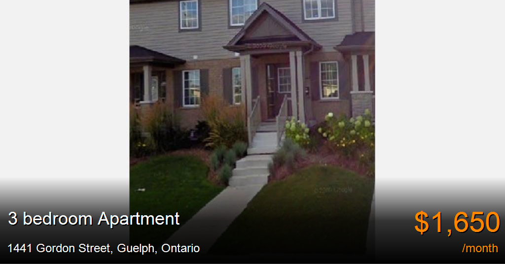 1441 gordon street, guelph Apartment for Rent