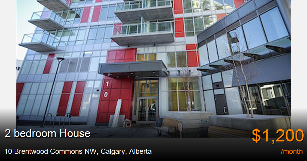 10 brentwood commons nw, calgary House for Rent