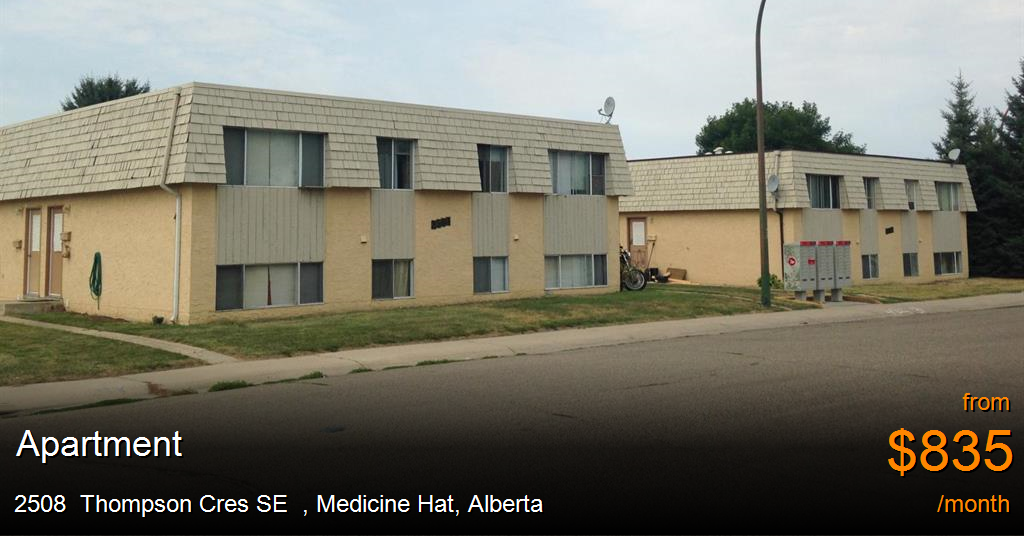 2508 thompson cres se, medicine hat Apartment for Rent