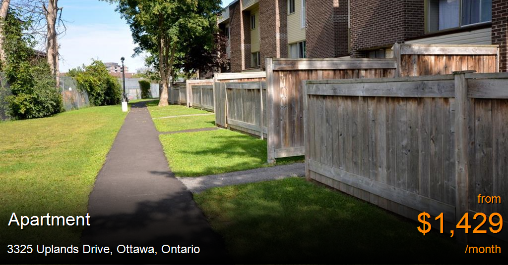 3325 uplands drive, ottawa Apartment for Rent