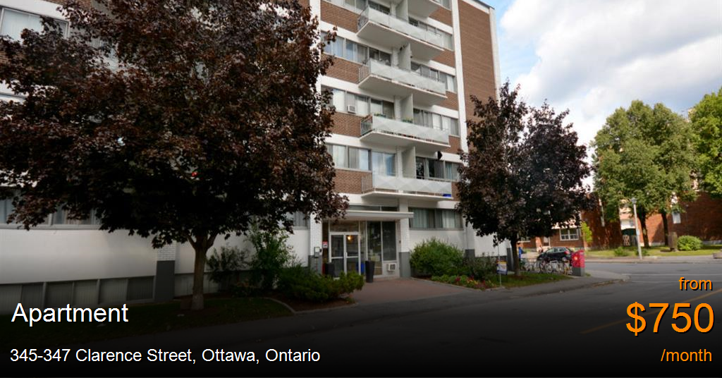345347 clarence street, ottawa Apartment for Rent