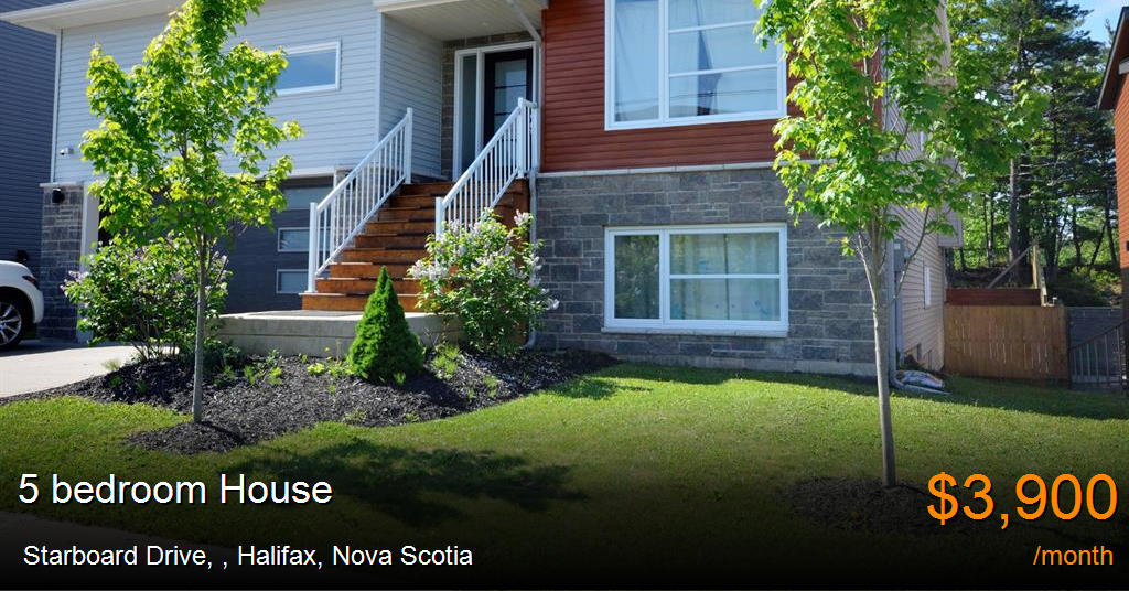 starboard drive,, halifax House for Rent