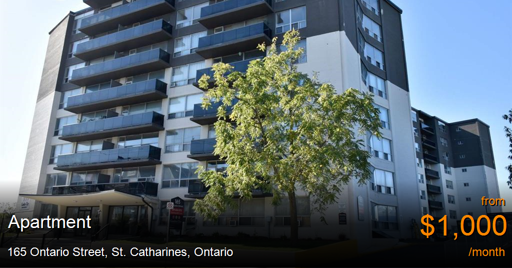 165 Ontario Street, St. Catharines Apartment for Rent
