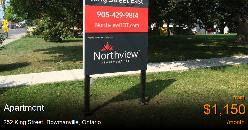 252 king street, bowmanville Apartment for Rent