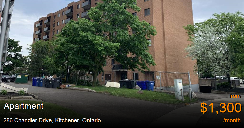 286 Chandler Drive, Kitchener Apartment for Rent