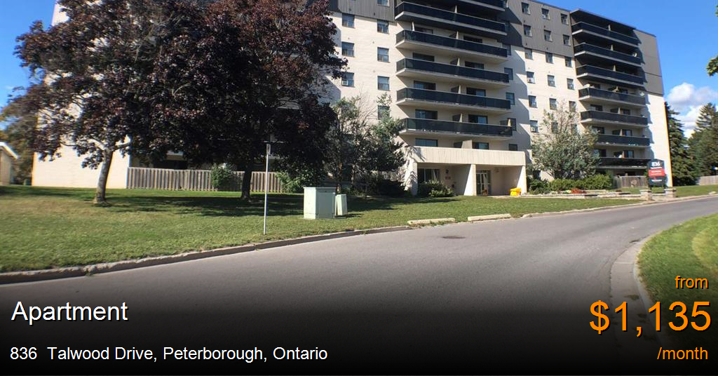 836 Talwood Drive, Peterborough Apartment for Rent