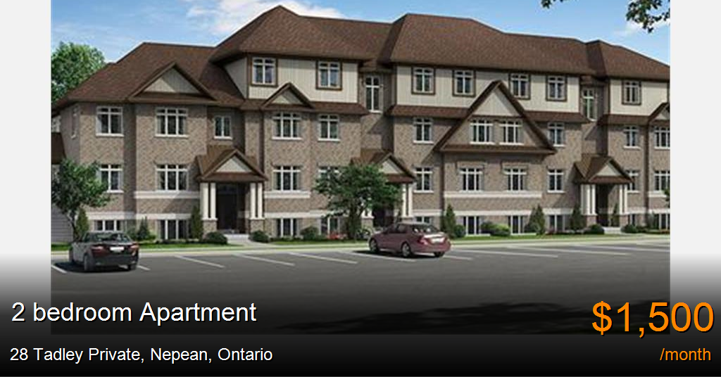 28 tadley private, nepean Apartment for Rent