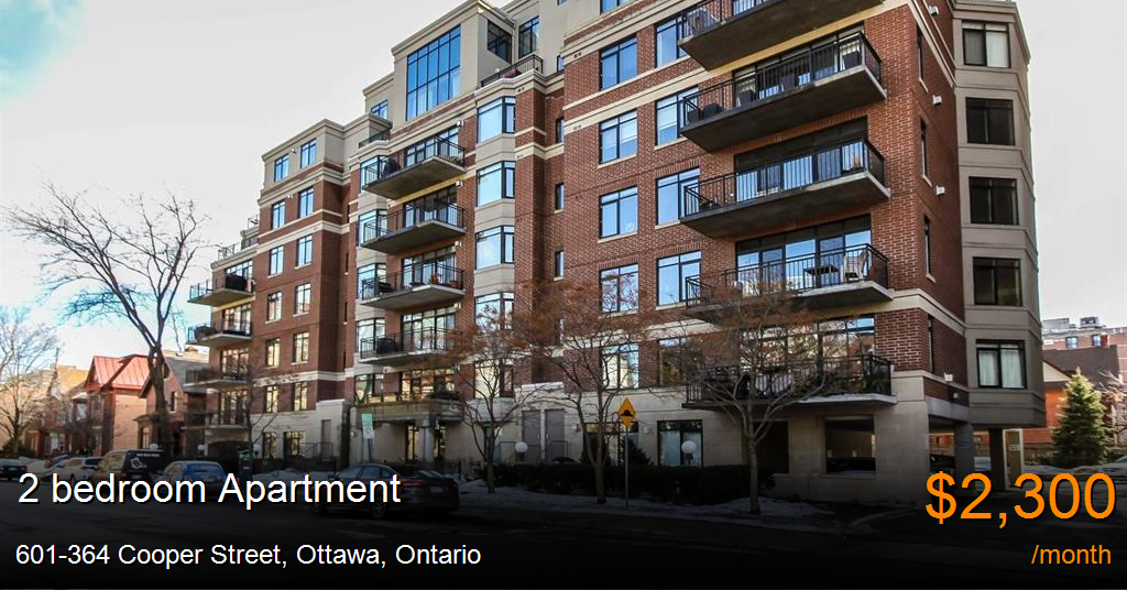 601364 cooper street, ottawa Apartment for Rent