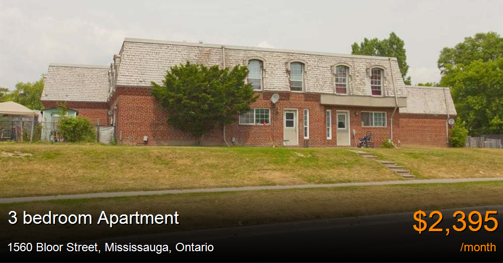1560 bloor street, mississauga Apartment for Rent