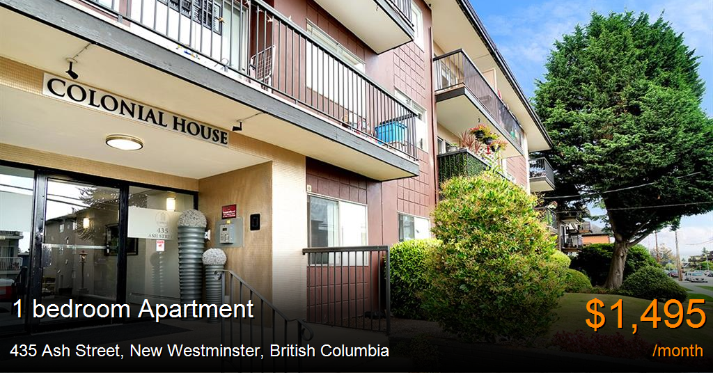 435 Ash Street, New Westminster Apartment for Rent