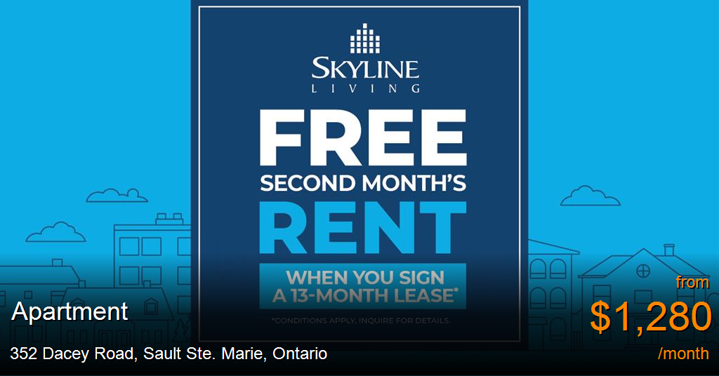 352 dacey road, sault ste. marie Apartment for Rent