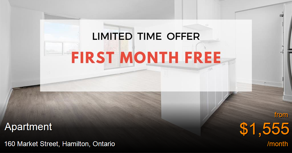 160 market street, hamilton Apartment for Rent