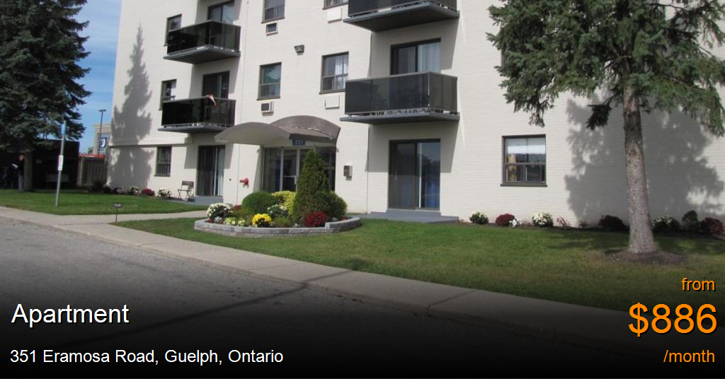 351 eramosa road, guelph Apartment for Rent