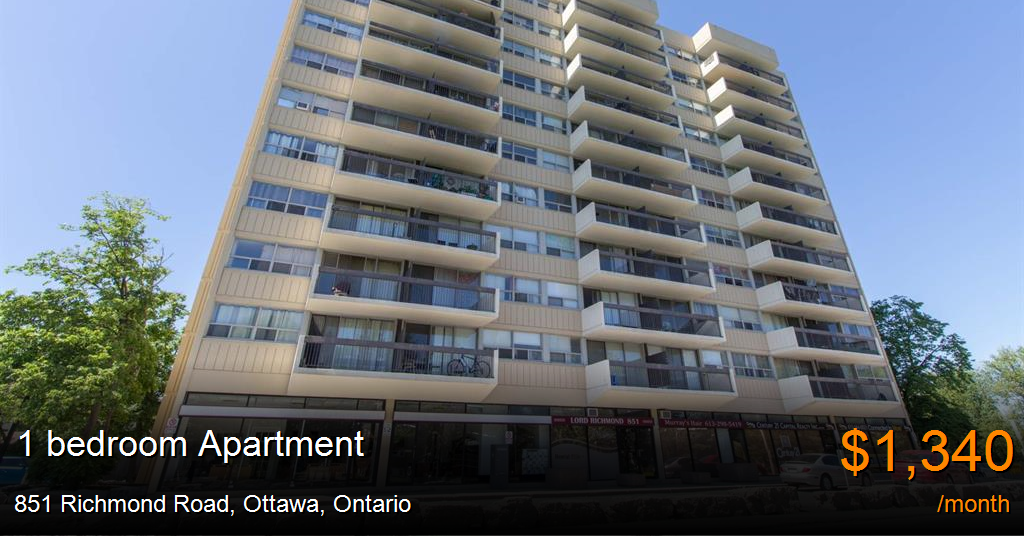 851 Richmond Road, Ottawa Apartment for Rent
