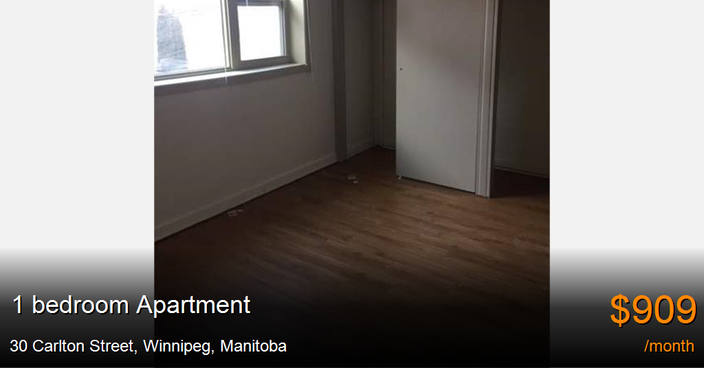 30 Carlton Street, Winnipeg Apartment for Rent