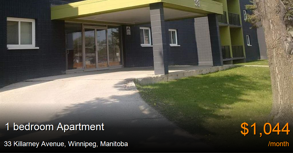 33 killarney avenue, winnipeg Apartment for Rent