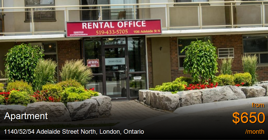1140/52/54 adelaide street north, london Apartment for Rent