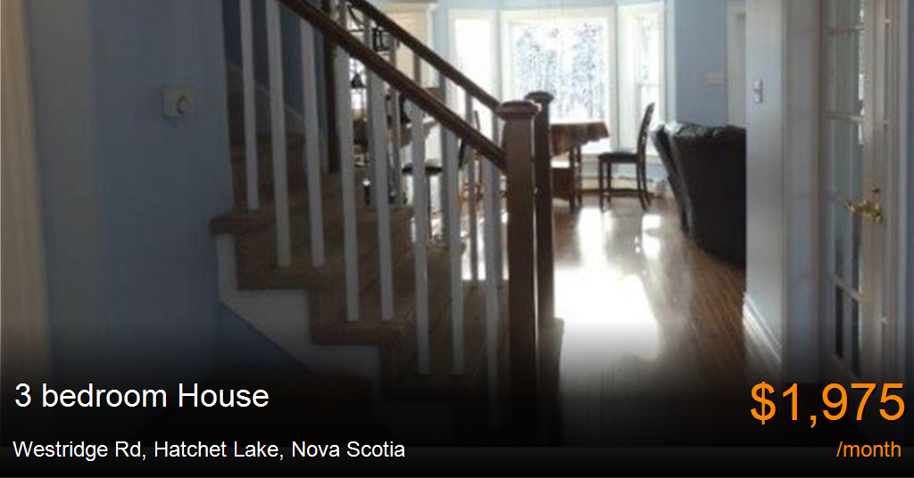 westridge rd, hatchet lake House for Rent