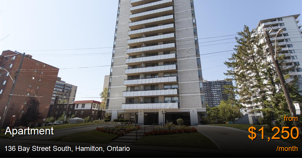 136 bay street south, hamilton Apartment for Rent