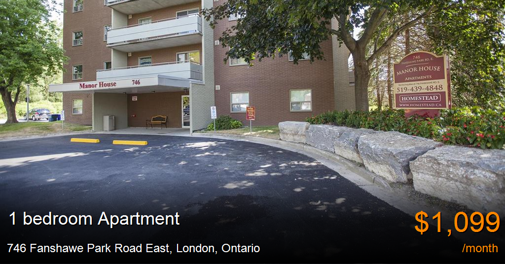 746 Fanshawe Park Road East, London Apartment for Rent