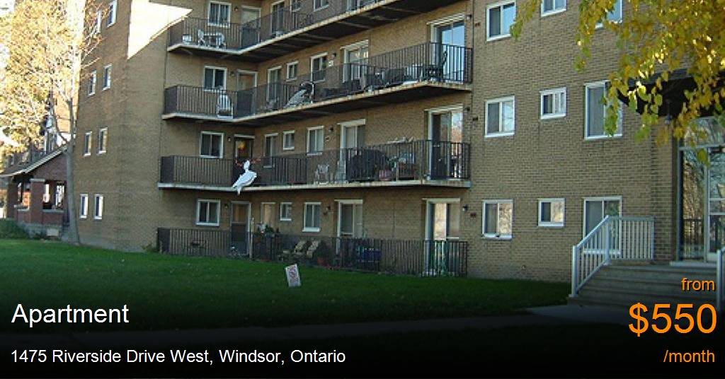 Modern Apartments For Rent Riverside Drive Windsor with Best Design