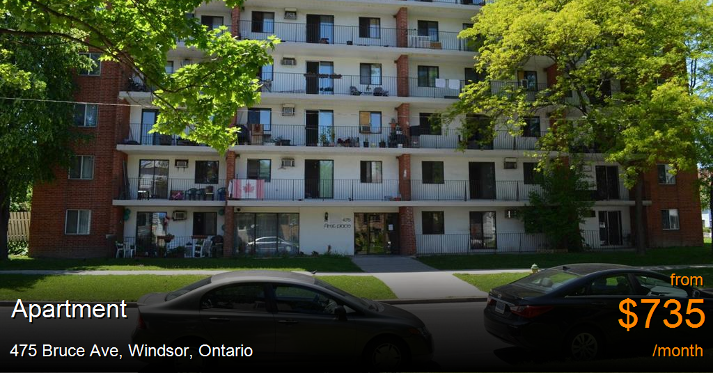 475 bruce ave, windsor Apartment for Rent