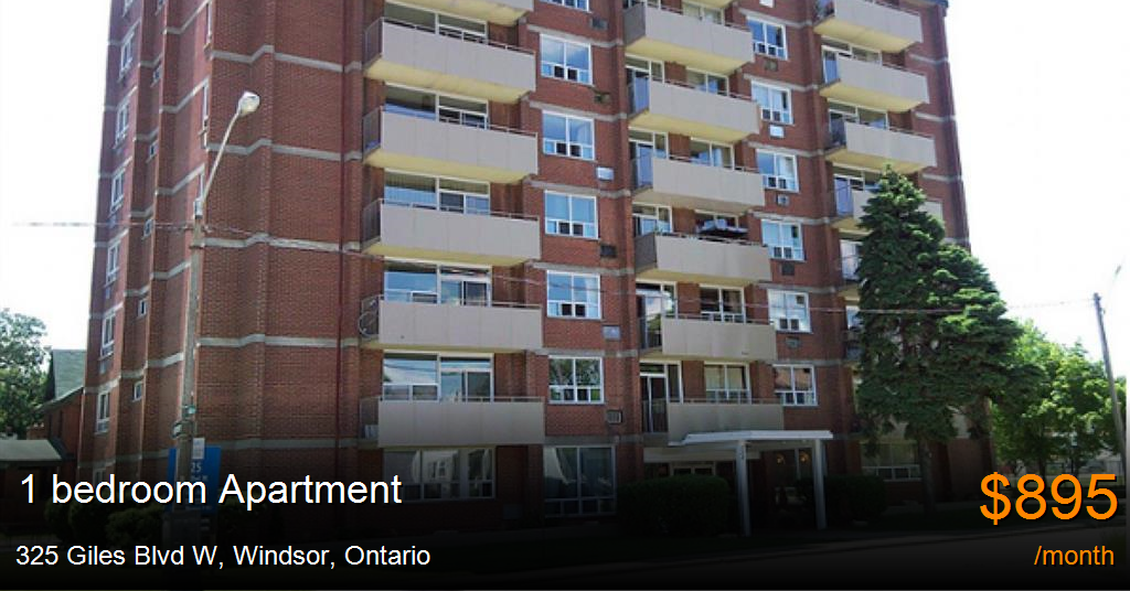 325 giles blvd w, windsor Apartment for Rent