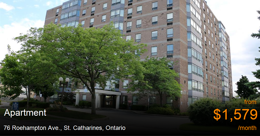 76 Roehampton Ave., St. Catharines Apartment for Rent B117209