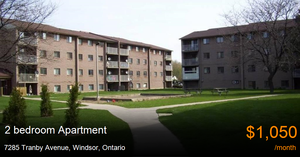7285 tranby avenue, windsor Apartment for Rent