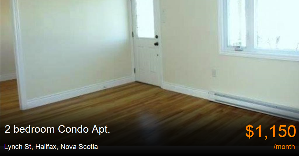 lynch st, halifax Condo Apt. for Rent