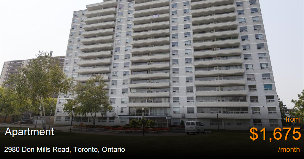 2980 don mills road, toronto Apartment for Rent