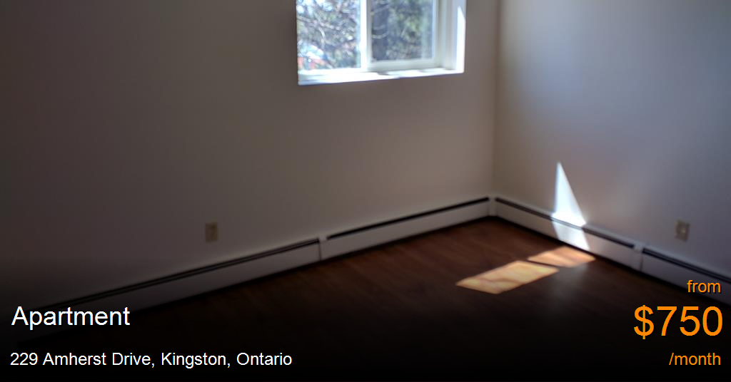 229 amherst drive, kingston Apartment for Rent