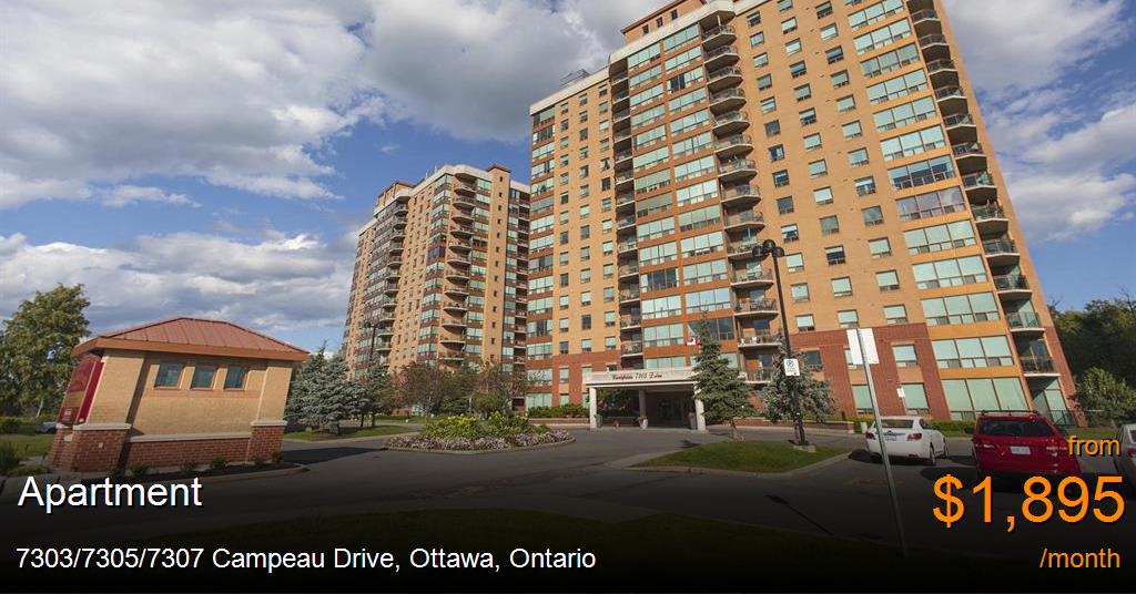 7303/7305/7307 Campeau Drive, Ottawa Apartment for Rent