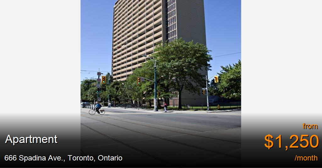 666 spadina ave., toronto Apartment for Rent