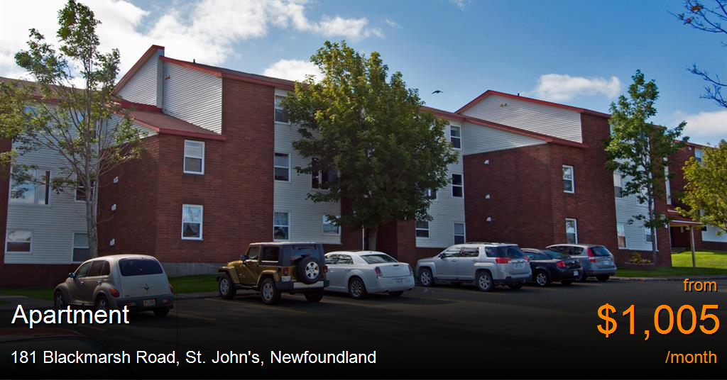 181 Blackmarsh Road, St. John's Apartment for Rent B117934