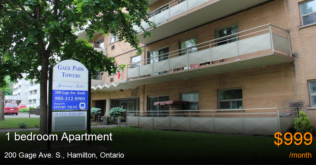 200 gage ave. s., hamilton Apartment for Rent