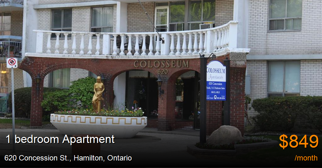 620 concession st., hamilton Apartment for Rent