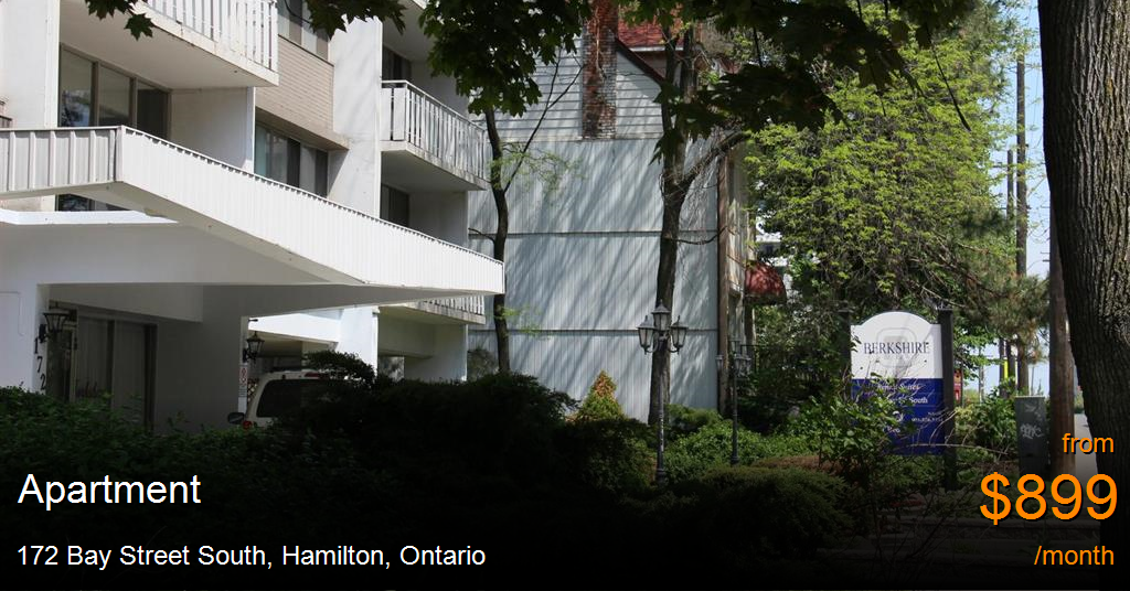 172 bay street south, hamilton Apartment for Rent