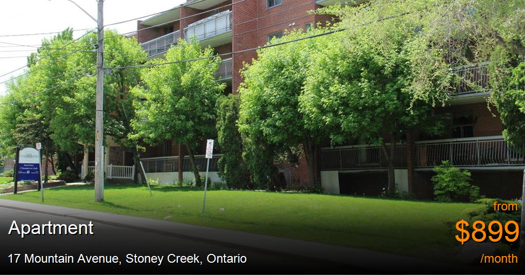 17 mountain avenue, stoney creek Apartment for Rent