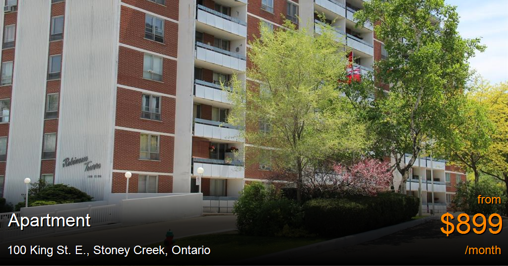 100 king st. e., stoney creek Apartment for Rent