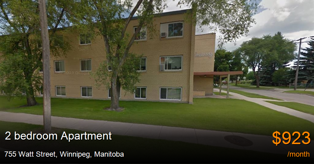 755 watt street, winnipeg Apartment for Rent