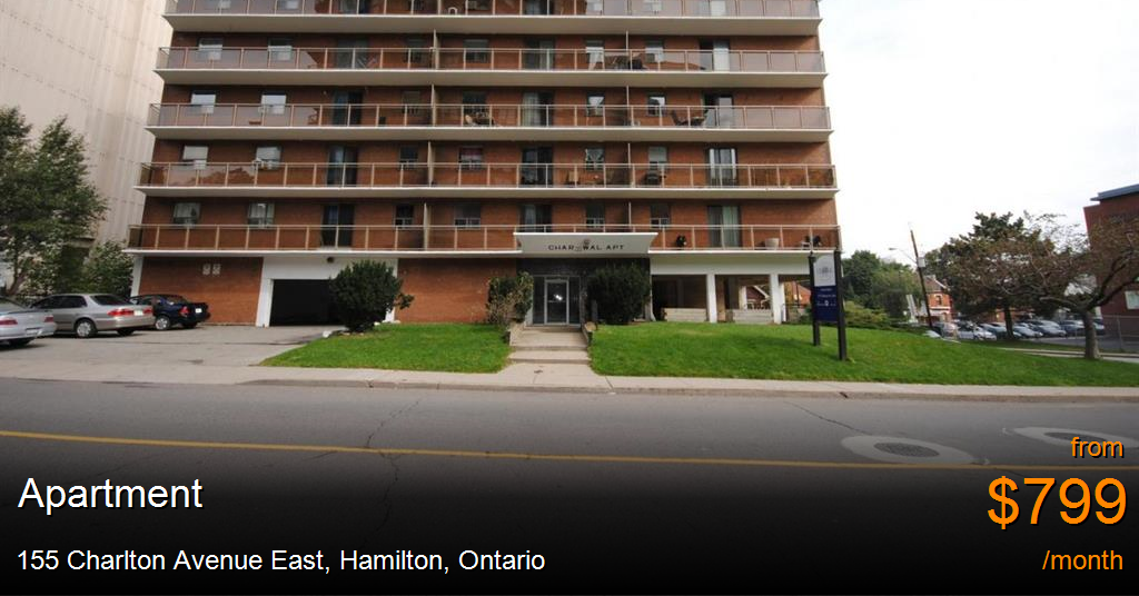 155 charlton avenue east, hamilton Apartment for Rent